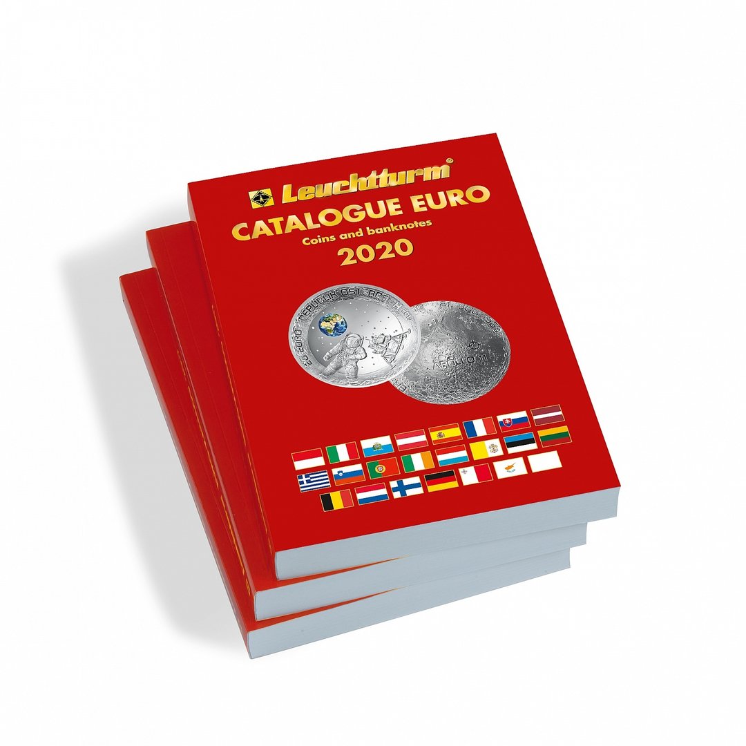 Catálogo del euro 2020. Leuchtturm. Versión en inglés.